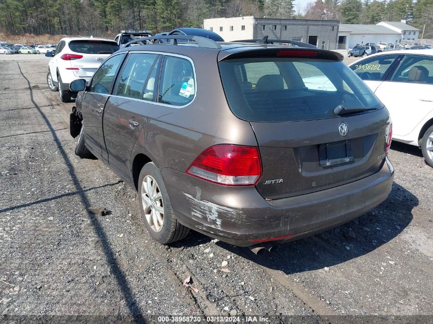 2011 Volkswagen Jetta Sportwagen 2.5L Se VIN: 3VWPZ7AJ0BM632403 Lot: 40522561