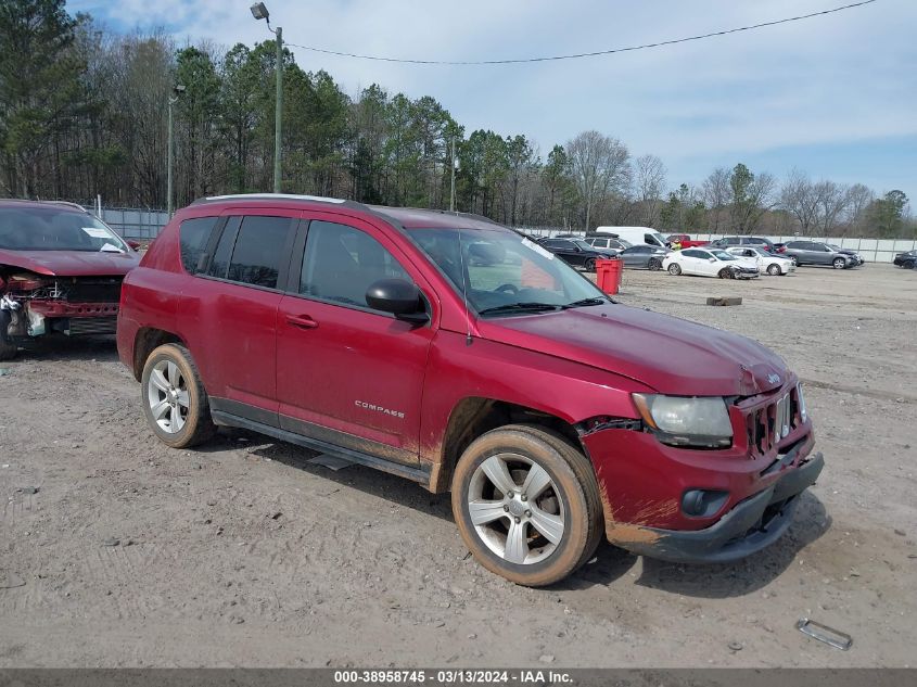 2016 JEEP COMPASS SPORT - 1C4NJCBA9GD664908