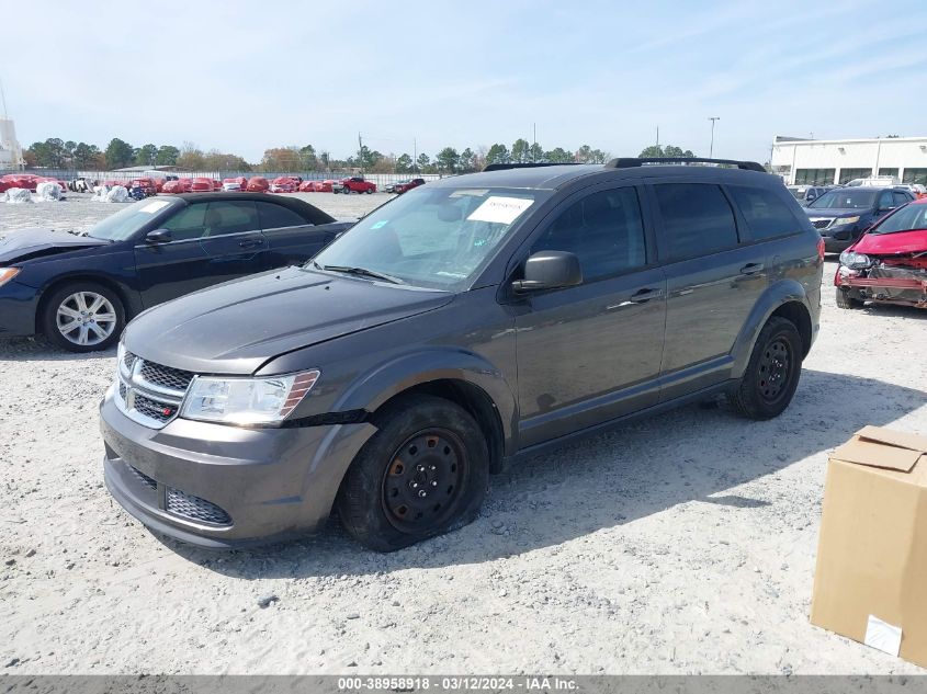 2017 Dodge Journey Se VIN: 3C4PDCAB2HT505038 Lot: 38958918