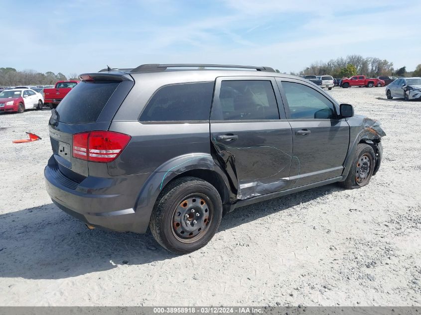 2017 Dodge Journey Se VIN: 3C4PDCAB2HT505038 Lot: 38958918