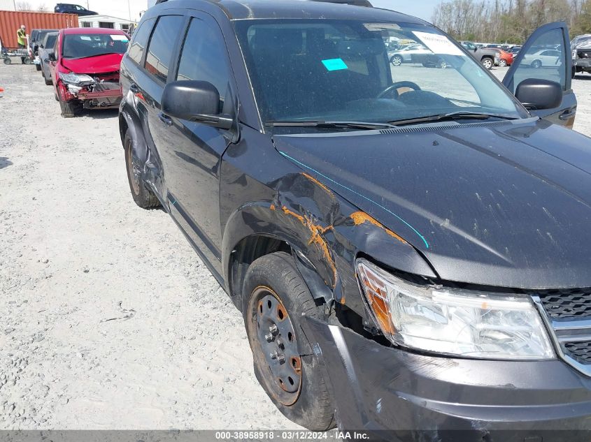 2017 Dodge Journey Se VIN: 3C4PDCAB2HT505038 Lot: 38958918