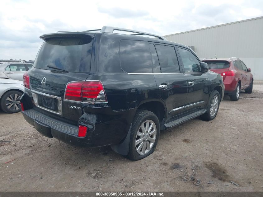 2009 Lexus Lx 570 VIN: JTJHY00W494024112 Lot: 38958935