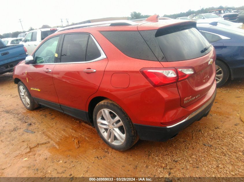 2020 Chevrolet Equinox Awd Premier 2.0L Turbo VIN: 2GNAXYEXXL6207552 Lot: 38959033