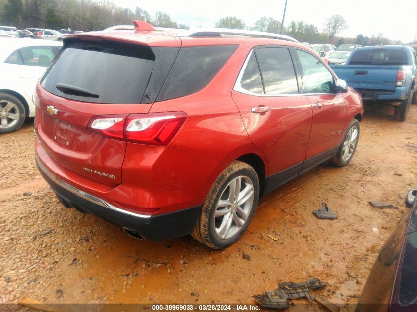 2020 Chevrolet Equinox Awd Premier 2.0L Turbo VIN: 2GNAXYEXXL6207552 Lot: 38959033