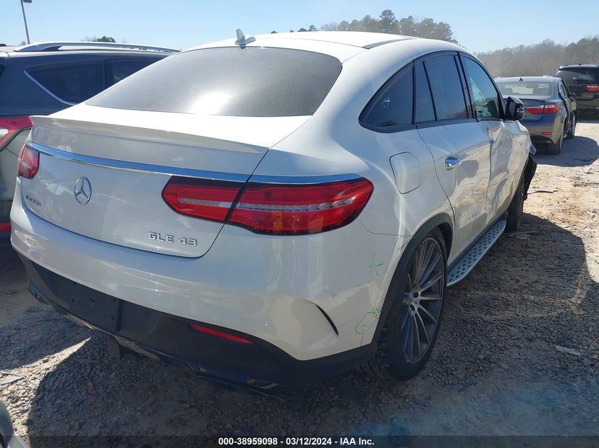 VIN 4JGED6EBXKA129668 2019 MERCEDES-BENZ AMG GLE 43 COUPE 4MATIC