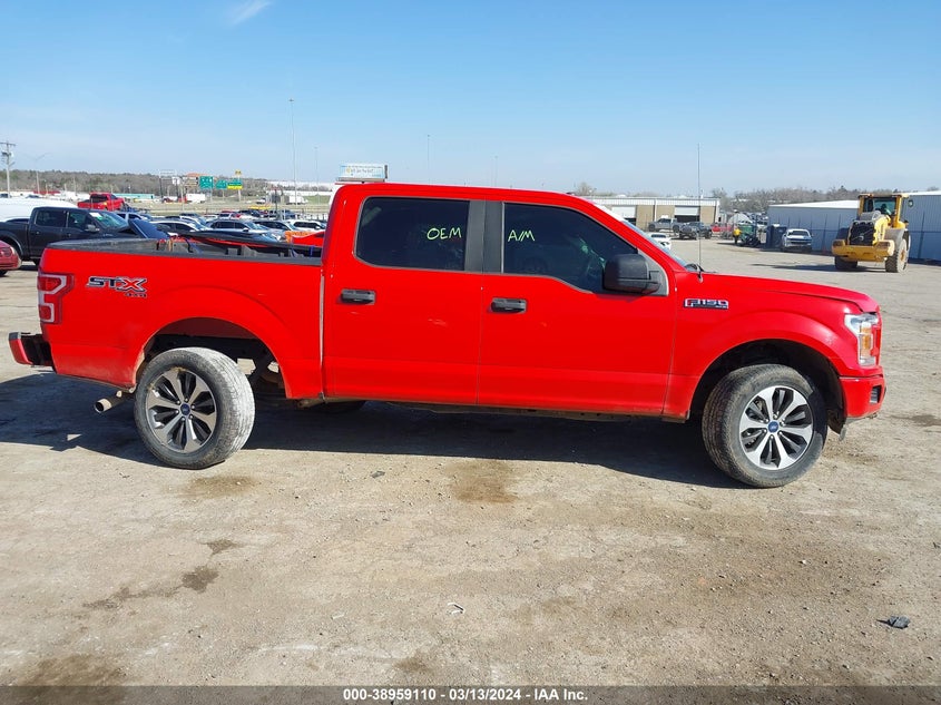 2019 FORD F-150 SUPERCREW - 1FTEW1EP5KKE47799