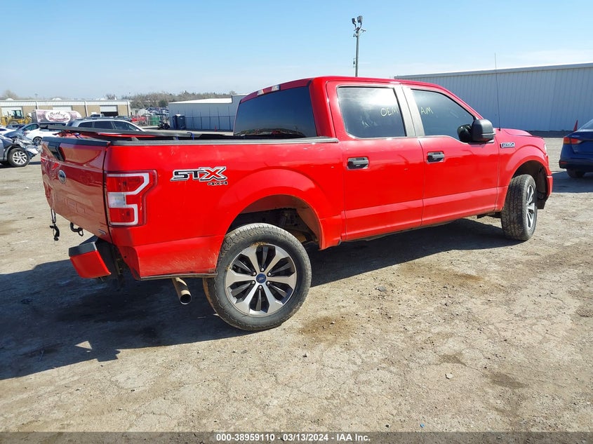 2019 FORD F-150 SUPERCREW - 1FTEW1EP5KKE47799