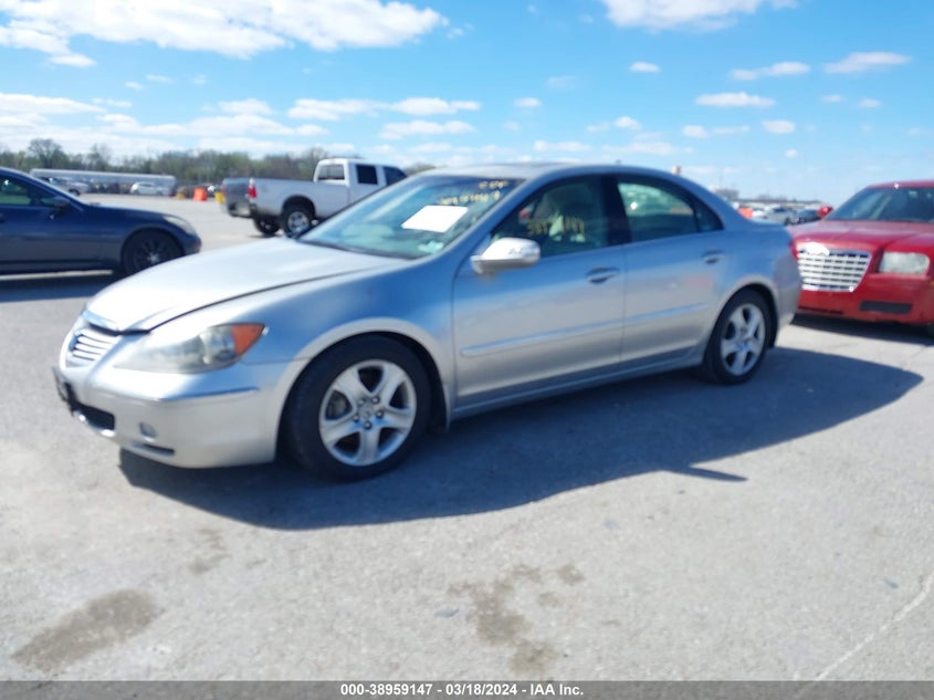 2005 Acura Rl 3.5 VIN: JH4KB16525C006348 Lot: 38959147