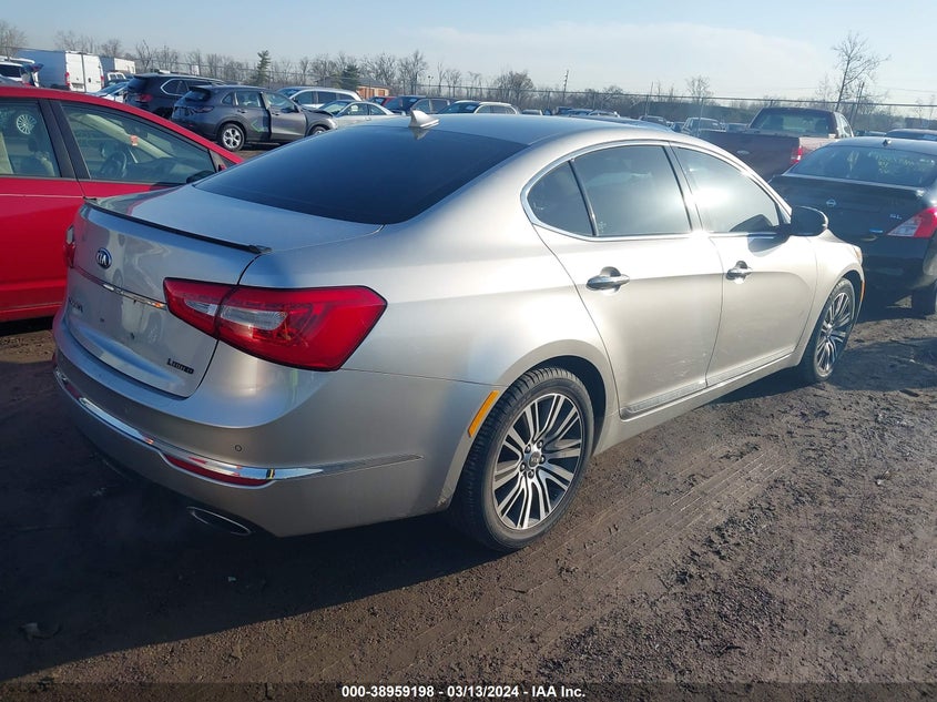 2014 Kia Cadenza Premium VIN: KNALN4D76E5126206 Lot: 38959198
