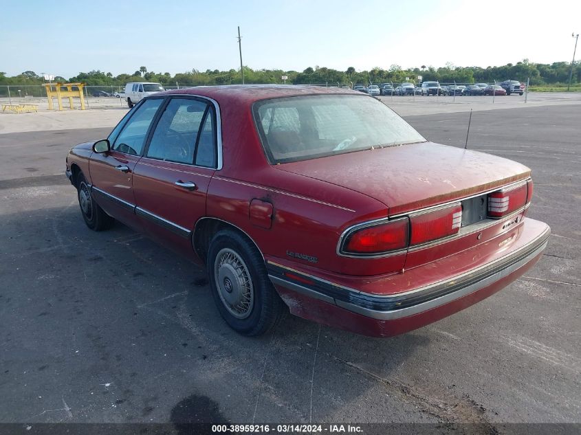 1993 Buick Lesabre Custom/90Th Anniversary VIN: 1G4HP53L3PH494511 Lot: 38959216