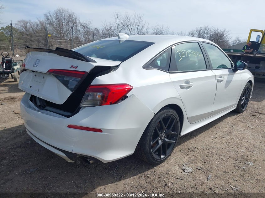 VIN 2HGFE1E59NH475415 2022 HONDA CIVIC SI SEDAN