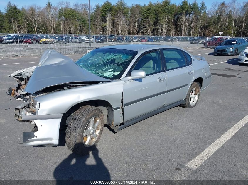 2002 Chevrolet Impala VIN: 2G1WF52E429387832 Lot: 38959353