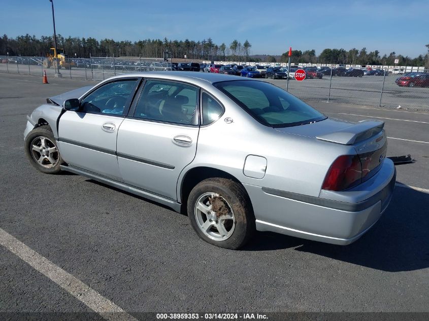 2002 Chevrolet Impala VIN: 2G1WF52E429387832 Lot: 38959353