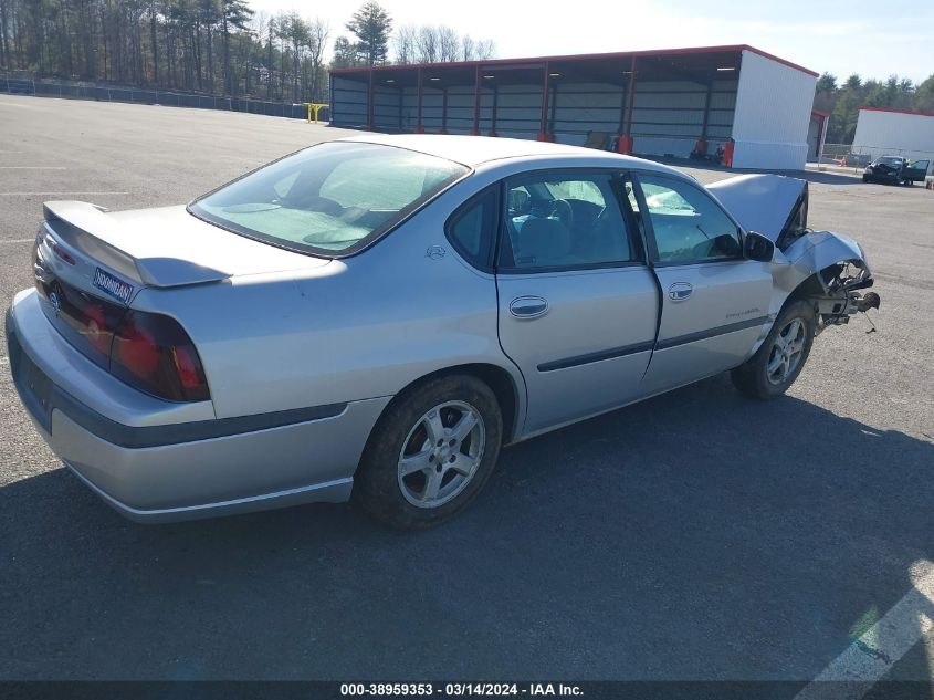 2002 Chevrolet Impala VIN: 2G1WF52E429387832 Lot: 38959353