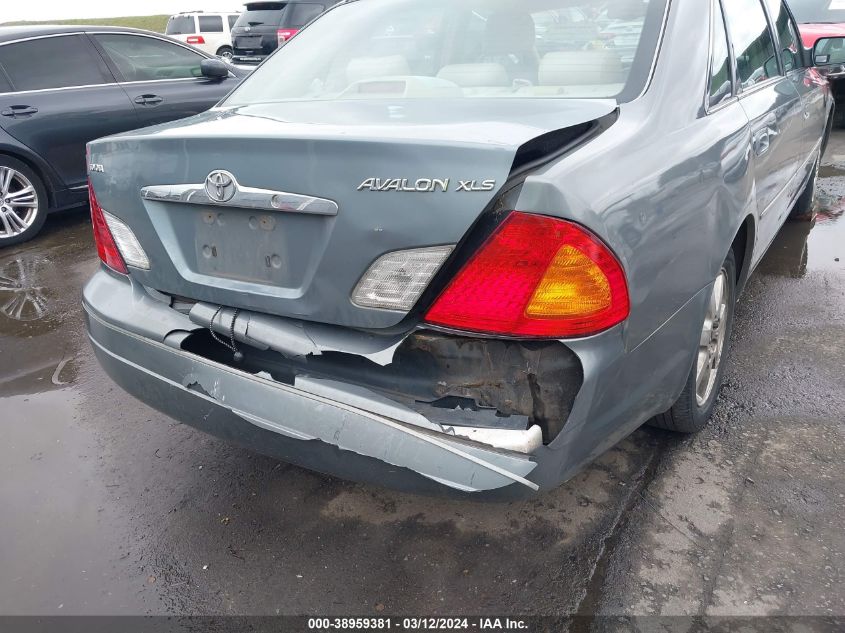 2001 Toyota Avalon Xls W/Bucket Seats VIN: 4T1BF28B51U148949 Lot: 38959381