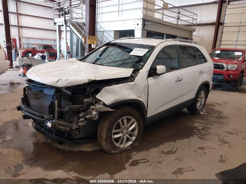 2015 Kia Sorento Lx VIN: 5XYKT4A67FG659156 Lot: 38959406