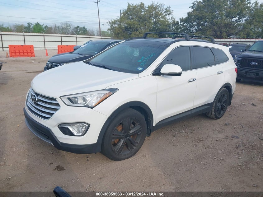 2015 HYUNDAI SANTA FE VIN: KM8SR4HF6FU116878