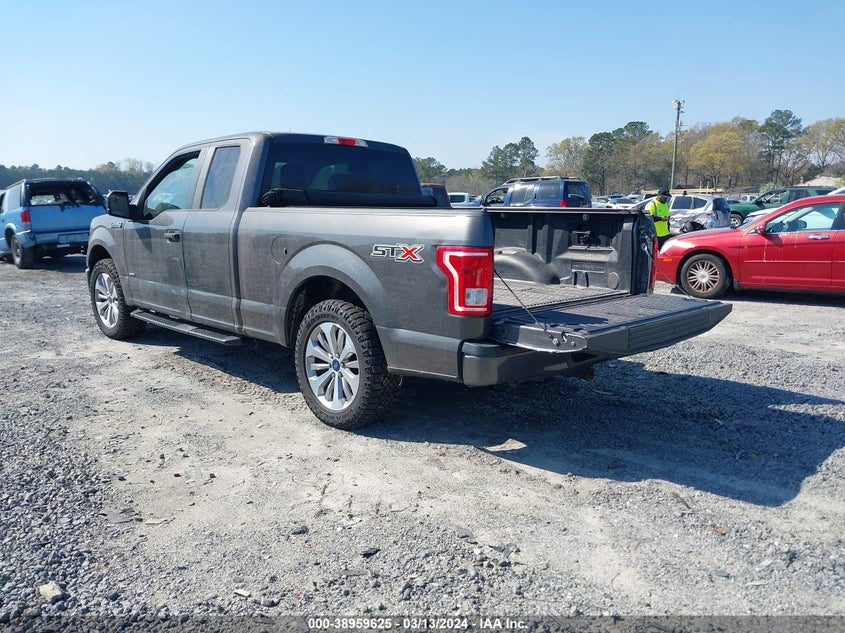 VIN 1FTEX1CPXHKE45426 2017 FORD F-150 XL