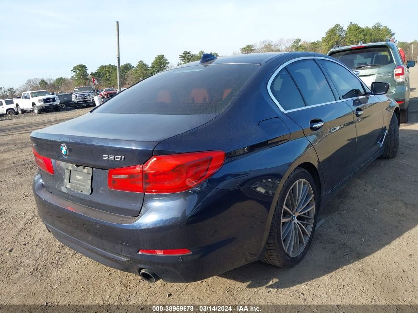 2017 BMW 530I xDrive VIN: WBAJA7C33HG458051 Lot: 38959678