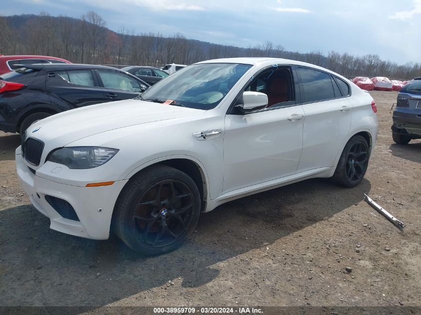 2012 BMW X6 M VIN: 5YMGZ0C57CLL29588 Lot: 38959709