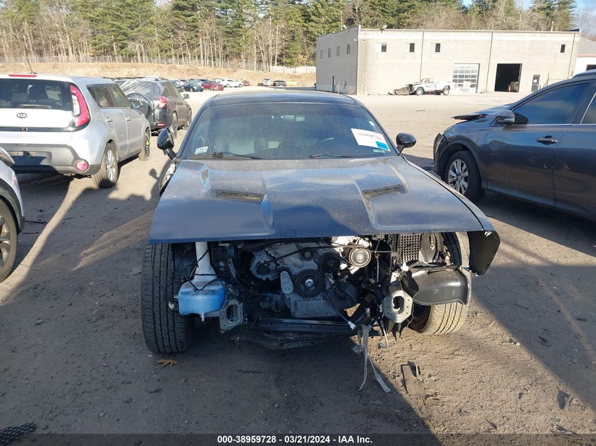 VIN 2C3CDZAGXMH572930 2021 DODGE CHALLENGER SXT