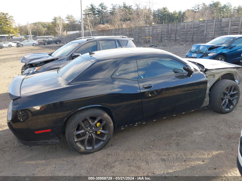 VIN 2C3CDZAGXMH572930 2021 DODGE CHALLENGER SXT