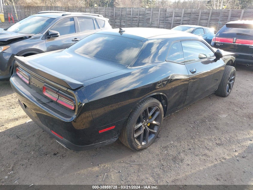 VIN 2C3CDZAGXMH572930 2021 DODGE CHALLENGER SXT