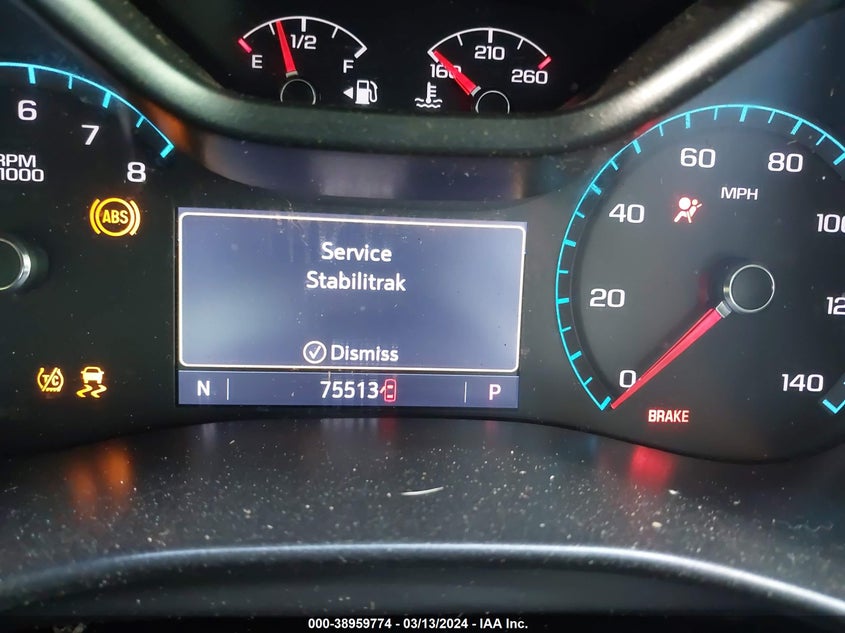 VIN 1GCGTCEN8K1121450 2019 CHEVROLET COLORADO LT