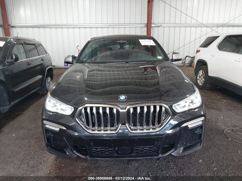 VIN 5UXCY8C0XM9F78156 2021 BMW X6, M50I no.12