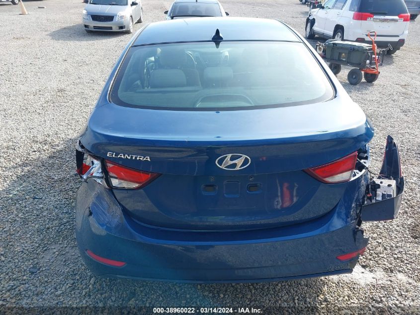 KMHDH4AE6FU350855 | 2015 HYUNDAI ELANTRA