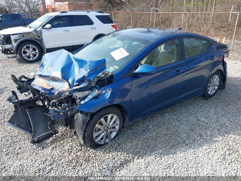 KMHDH4AE6FU350855 | 2015 HYUNDAI ELANTRA