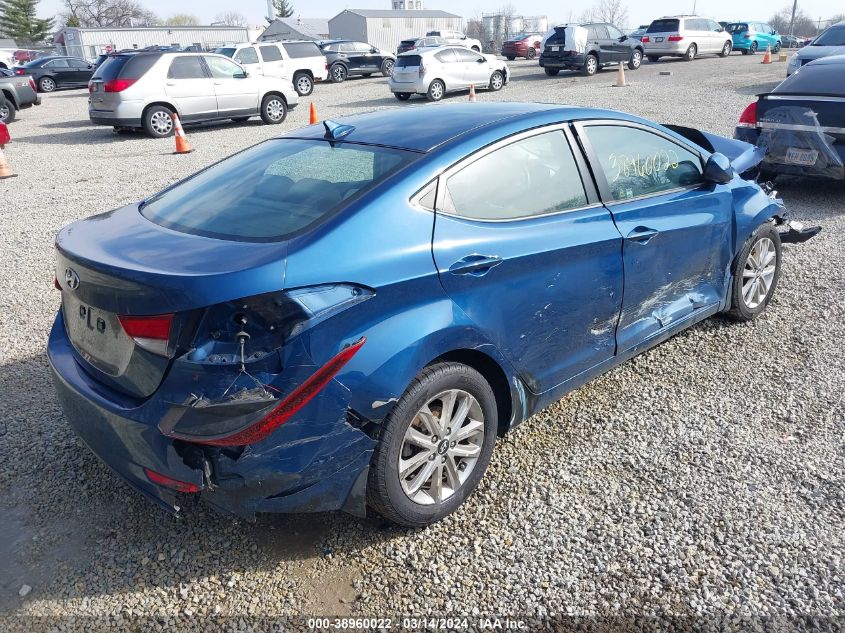 KMHDH4AE6FU350855 | 2015 HYUNDAI ELANTRA