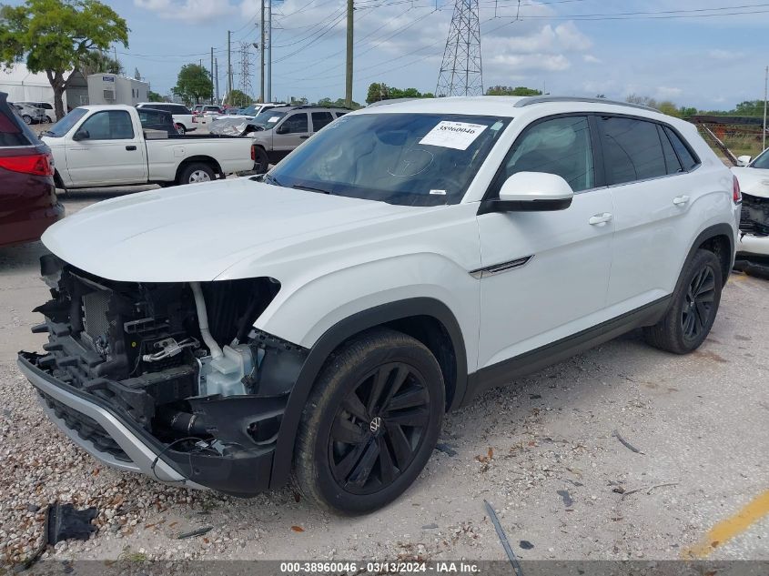 2022 Volkswagen Atlas Cross Sport 2.0T Se W/Technology VIN: 1V2WC2CA6NC208566 Lot: 38960046