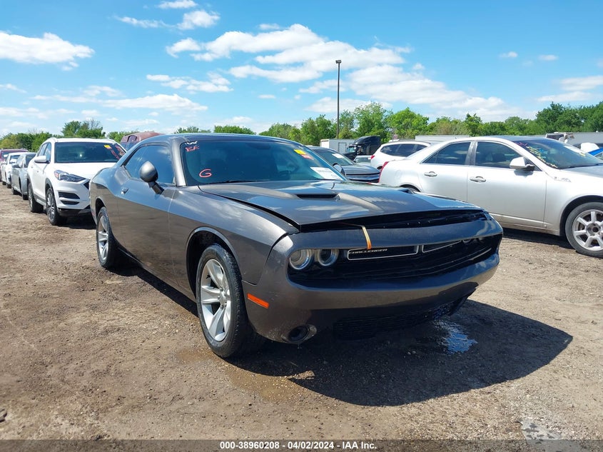VIN 2C3CDZAG7JH241735 2018 DODGE CHALLENGER SXT