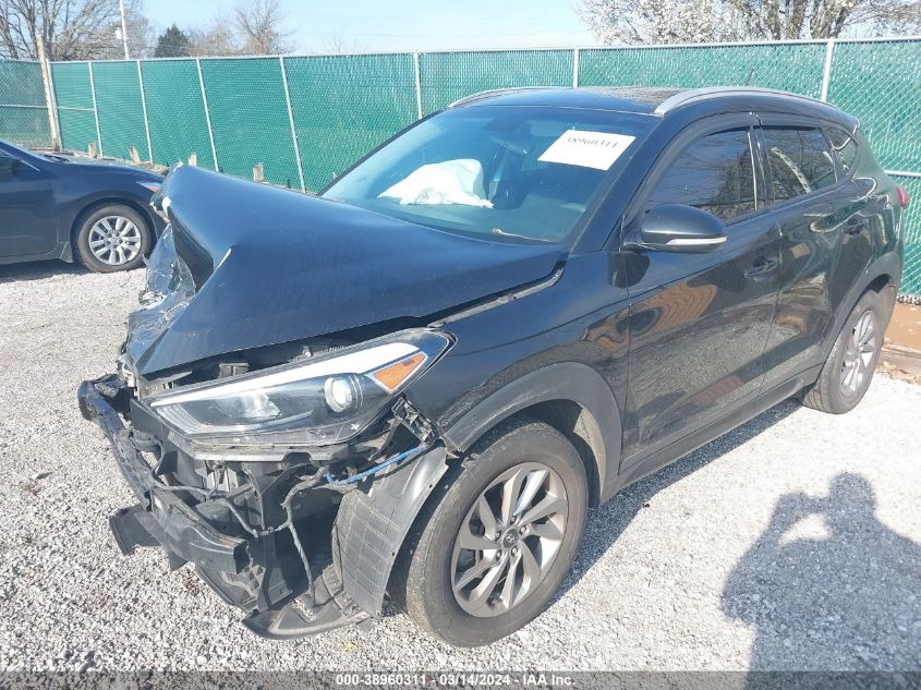 2016 Hyundai Tucson Eco VIN: KM8J33A29GU165198 Lot: 38960311