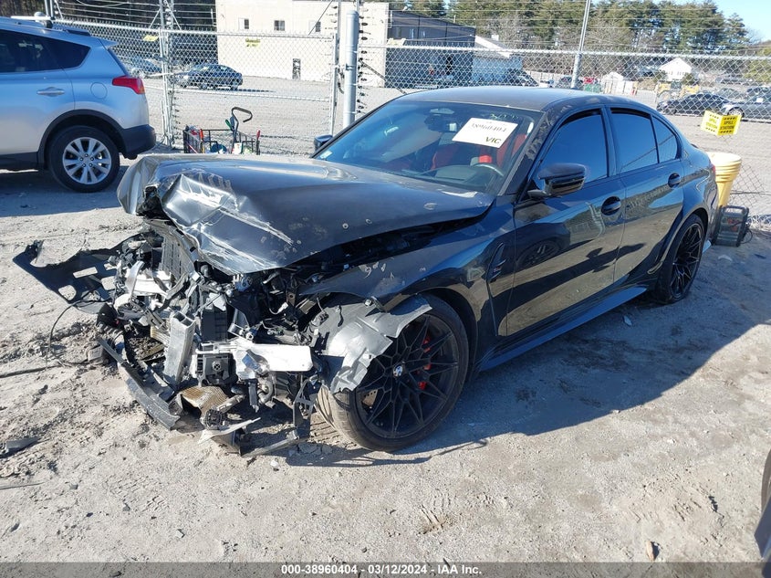 2022 BMW M3 Competition xDrive VIN: WBS43AY02NFM44142 Lot: 38960404