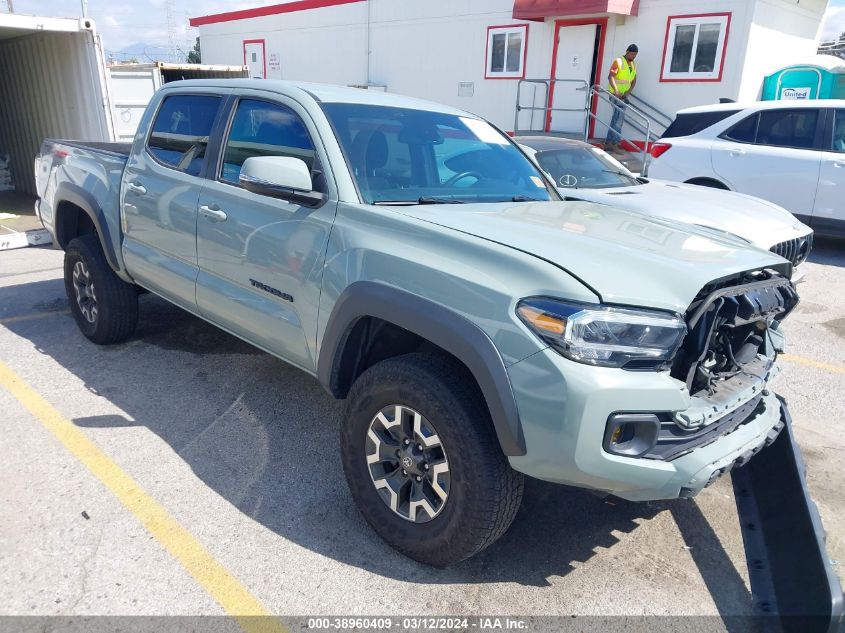 2022 Toyota Tacoma Trd Off Road VIN: 3TYCZ5AN5NT100338 Lot: 38960409