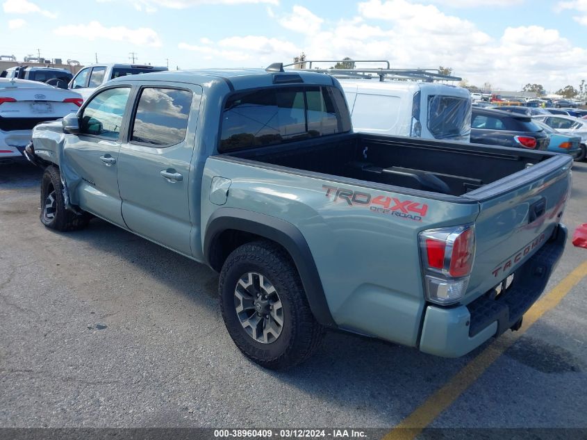 2022 Toyota Tacoma Trd Off Road VIN: 3TYCZ5AN5NT100338 Lot: 38960409