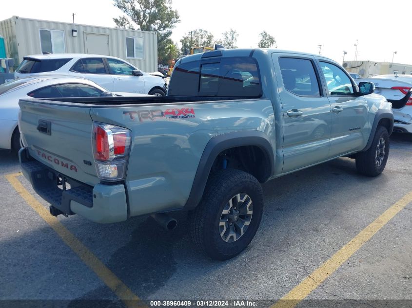 2022 Toyota Tacoma Trd Off Road VIN: 3TYCZ5AN5NT100338 Lot: 38960409