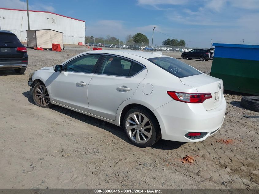 2016 Acura Ilx Premium Package/Technology Plus Package VIN: 19UDE2F7XGA001133 Lot: 38960415