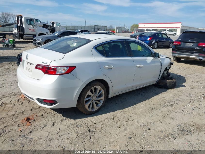 2016 Acura Ilx Premium Package/Technology Plus Package VIN: 19UDE2F7XGA001133 Lot: 38960415