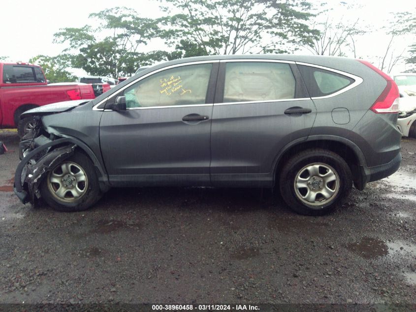 2013 Honda Cr-V Lx VIN: 5J6RM3H38DL016957 Lot: 38960458