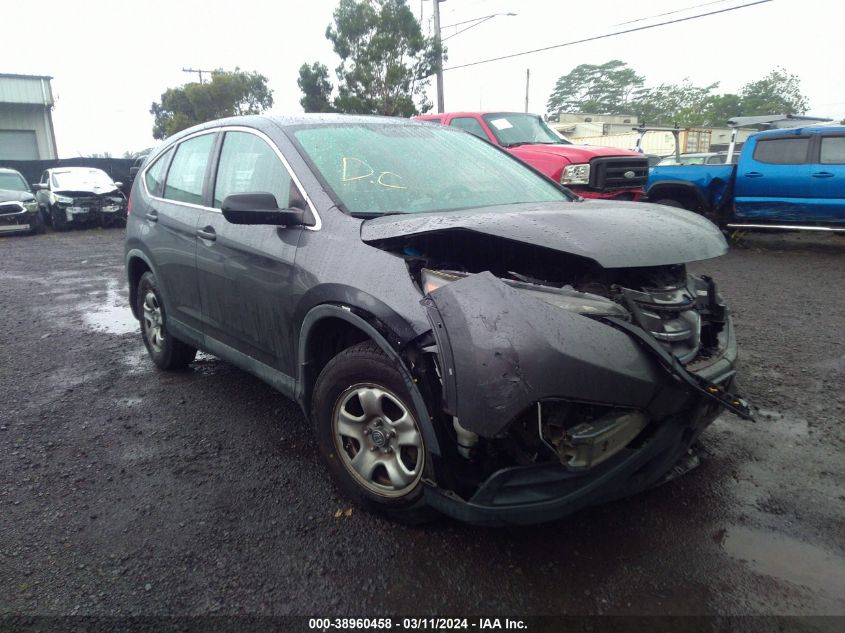 2013 Honda Cr-V Lx VIN: 5J6RM3H38DL016957 Lot: 38960458