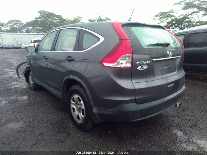 2013 Honda Cr-V Lx VIN: 5J6RM3H38DL016957 Lot: 38960458