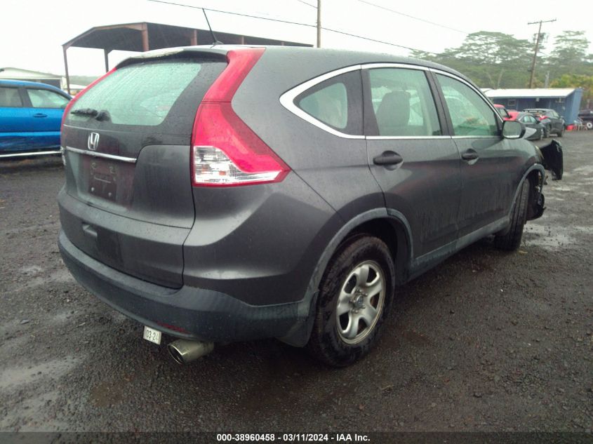 2013 Honda Cr-V Lx VIN: 5J6RM3H38DL016957 Lot: 38960458