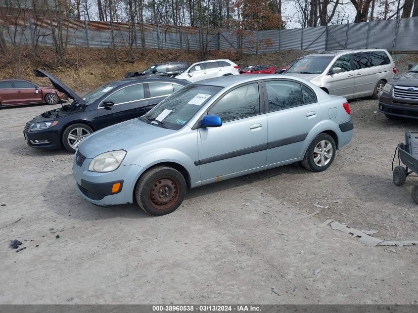 KNADE123786298374 | 2008 KIA RIO