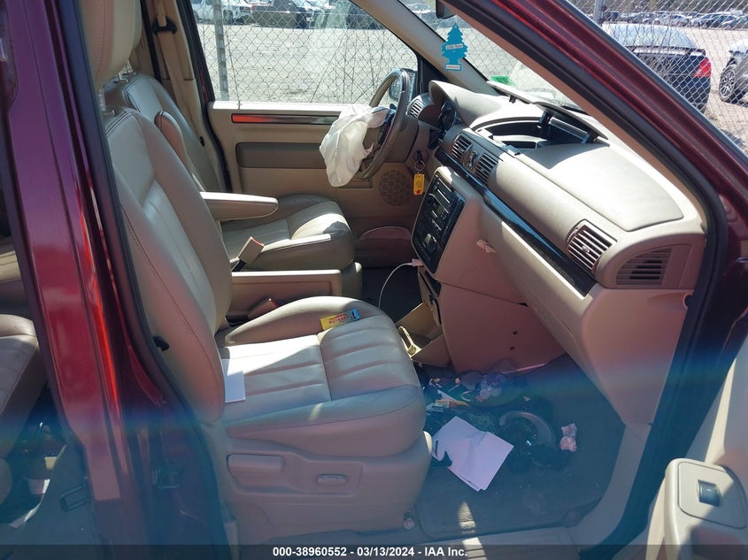 2006 Mercury Monterey Luxury VIN: 2MRDA22296BJ00787 Lot: 38960552