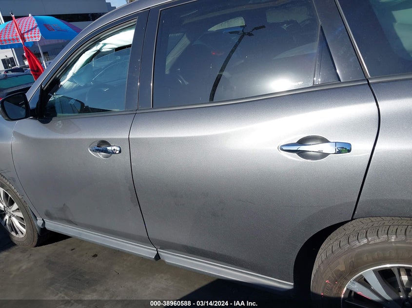 VIN 5N1DR2MN9KC588308 2019 NISSAN PATHFINDER SV