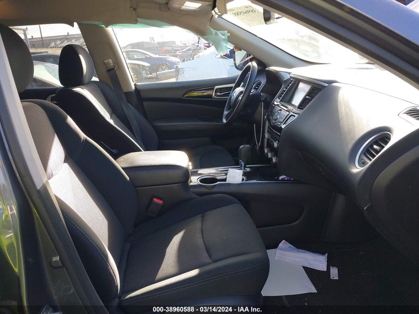 VIN 5N1DR2MN9KC588308 2019 NISSAN PATHFINDER SV