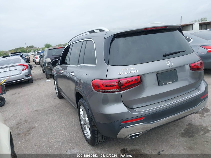 2021 Mercedes-Benz Glb 250 VIN: W1N4M4GB1MW087665 Lot: 38960653